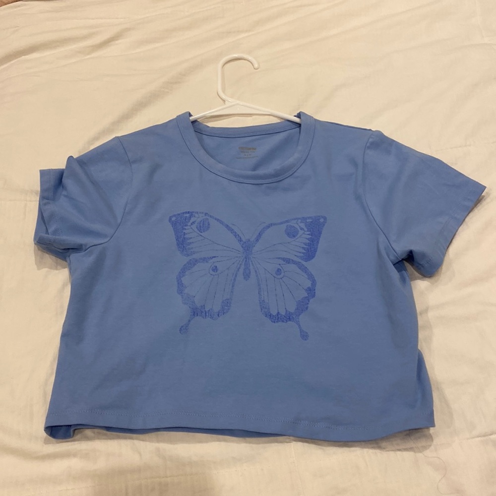 Cotton On Butterfly Crop Top